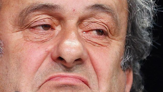 Michel Platini na snímku z května 2015. Michel Platini na snímku z května 2015.