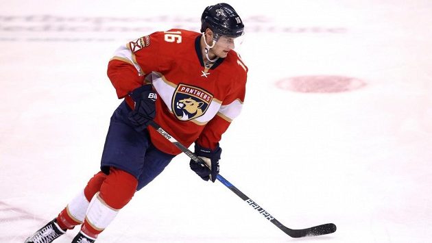 Útočník Floridy Aleksander Barkov. Útočník Floridy Aleksander Barkov.
