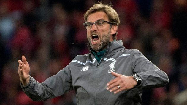 Trenér Liverpoolu Jürgen Klopp. Trenér Liverpoolu Jürgen Klopp.