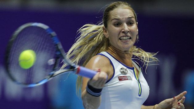 Slovenská tenistka Dominika Cibulková. Slovenská tenistka Dominika Cibulková.