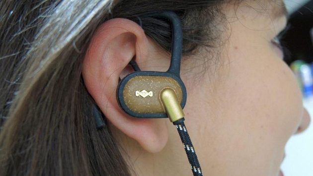 Sportovní bezdrátová sluchátka Marley Uprise.