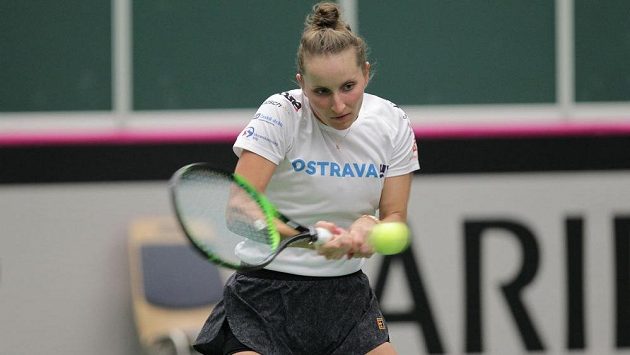 Markéta Vondroušová na archivním snímku. Markéta Vondroušová na archivním snímku.