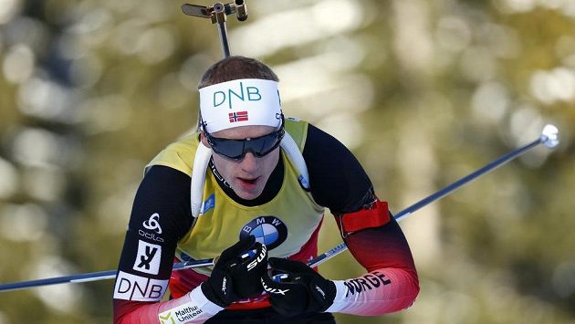 Nor Johannes Thingnes Bö zářil při sprintu v Ruhpoldingu. Nor Johannes Thingnes Bö zářil při sprintu v Ruhpoldingu.