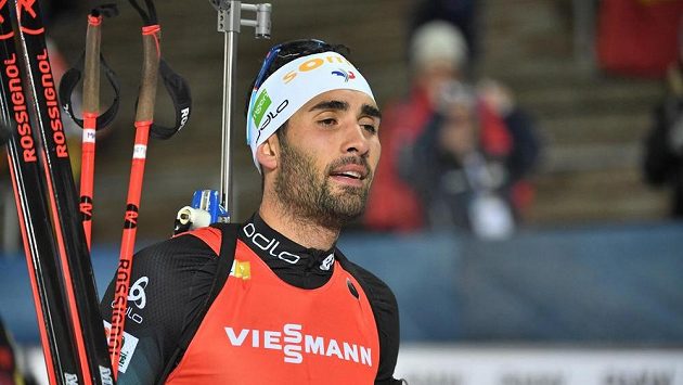 Fenomenální francouzský biatlonista Martin Fourcade slaví v Östersundu další triumf ve Světovém poháru. Fenomenální francouzský biatlonista Martin Fourcade slaví v Östersundu další triumf ve Světovém poháru.