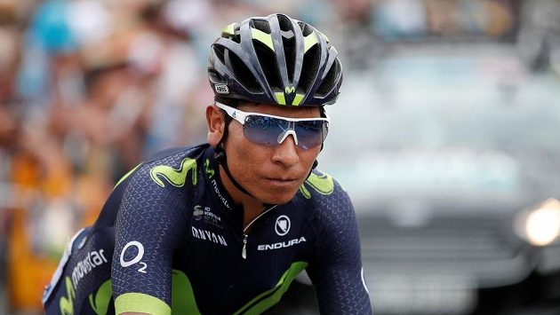 Kolumbijec Nairo Quintana na Tour. Kolumbijec Nairo Quintana na Tour.