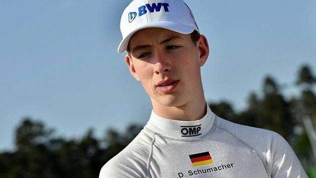 Pilot F3 David Schumacher. Pilot F3 David Schumacher.