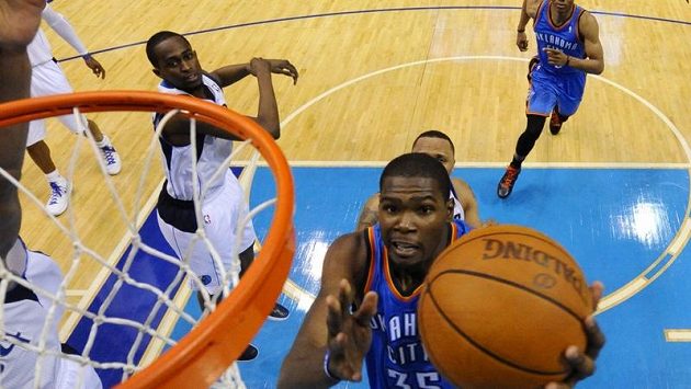 Kevin Durant byl tahounem Oklahomy. Kevin Durant byl tahounem Oklahomy.