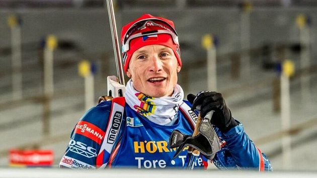 Ondřej Moravec při SP v Östersundu. Ondřej Moravec při SP v Östersundu.