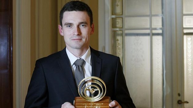 Vítěz ankety Zlatý volant Jan Kopecký. Vítěz ankety Zlatý volant Jan Kopecký.