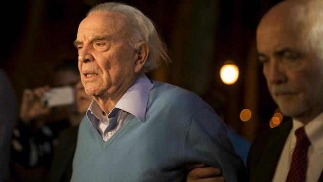 Jose Maria Marin stanul před soudem v Brooklynu. Jose Maria Marin stanul před soudem v Brooklynu.