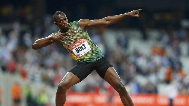 Bude Usain Bolt slavit vítězství svým tradičním gestem i v Moskvě? Bude Usain Bolt slavit vítězství svým tradičním gestem i v Moskvě?