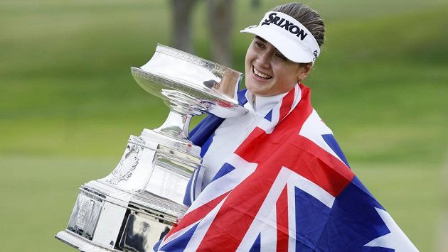 Australanka Hannah Greenová překvapivě slaví titul na golfovém majoru PGA Championship KPMG. Australanka Hannah Greenová překvapivě slaví titul na golfovém majoru PGA Championship KPMG.