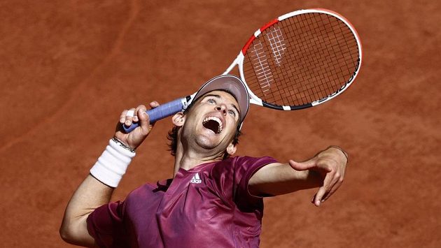 Dominic Thiem v prvním kole French Open Dominic Thiem v prvním kole French Open