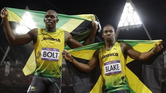 Jamajští sprinteři Usain Bolt (vlevo) a Yohan Blake se představí na Zlaté tretře. Jamajští sprinteři Usain Bolt (vlevo) a Yohan Blake se představí na Zlaté tretře.