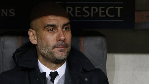 Kouč Bayernu Pep Guardiola během odvety osmifinále Ligy mistrů s Juventusem Kouč Bayernu Pep Guardiola během odvety osmifinále Ligy mistrů s Juventusem