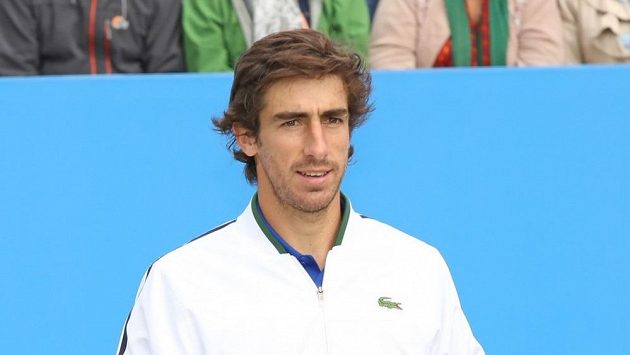 Uruguayský tenistab Pablo Cuevas. Uruguayský tenistab Pablo Cuevas.