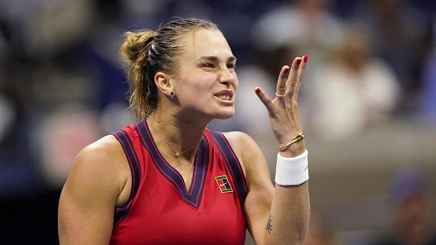 Aryna Sabalenková z Běloruska Aryna Sabalenková z Běloruska
