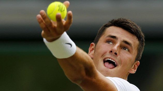 Australský tenista Bernard Tomic. Australský tenista Bernard Tomic.