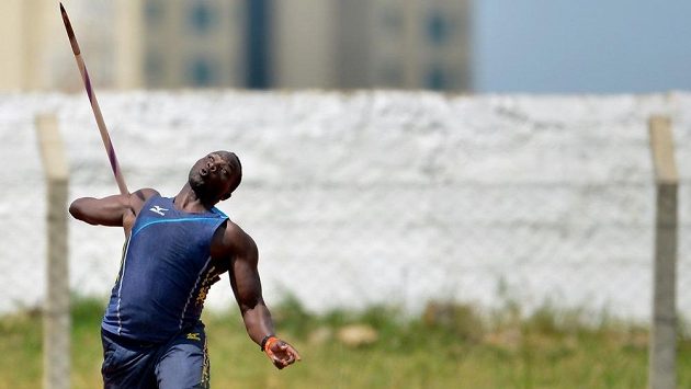 Mistr světa v hodu oštěpem Julius Yego. Mistr světa v hodu oštěpem Julius Yego.