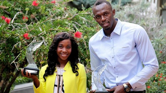 Jamajská esa Shelly-Ann Fraserová-Pryceová a Usain Bolt se sejdou na Zlaté tretře v Ostravě. Jamajská esa Shelly-Ann Fraserová-Pryceová a Usain Bolt se sejdou na Zlaté tretře v Ostravě.