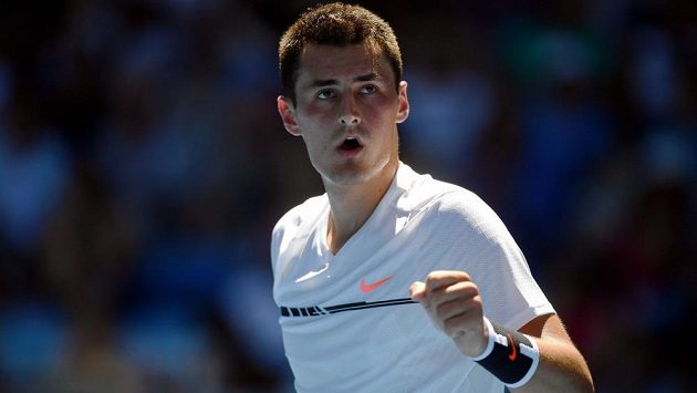 Australský tenista Bernard Tomic. Australský tenista Bernard Tomic.