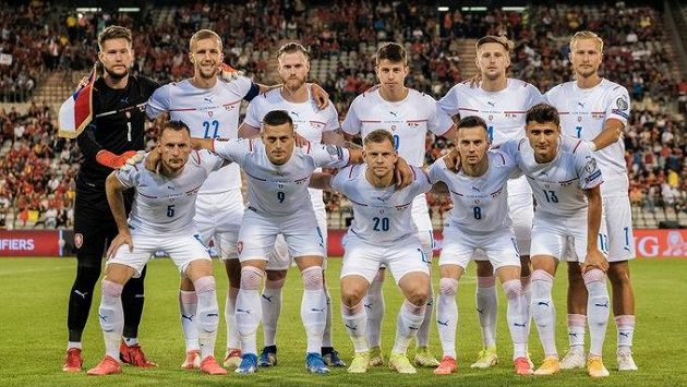 Čeští fotbaloví reprezentanti před kvalifikačním utkáním MS 2022 s Belgií v Bruselu. Čeští fotbaloví reprezentanti před kvalifikačním utkáním MS 2022 s Belgií v Bruselu.