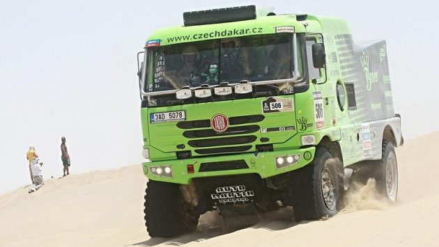 Tatra Martina Kolomého na trati Rallye Dakar. Tatra Martina Kolomého na trati Rallye Dakar.