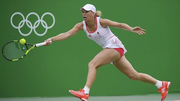 Dánka Caroline Wozniacká na OH v Riu. Dánka Caroline Wozniacká na OH v Riu.