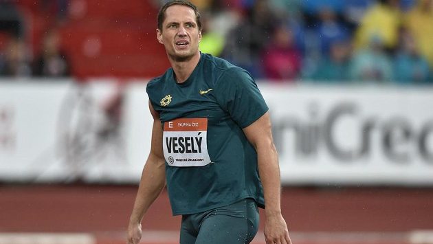 Oštěpař Vítězslav Veselý na Zlaté tretře. Oštěpař Vítězslav Veselý na Zlaté tretře.
