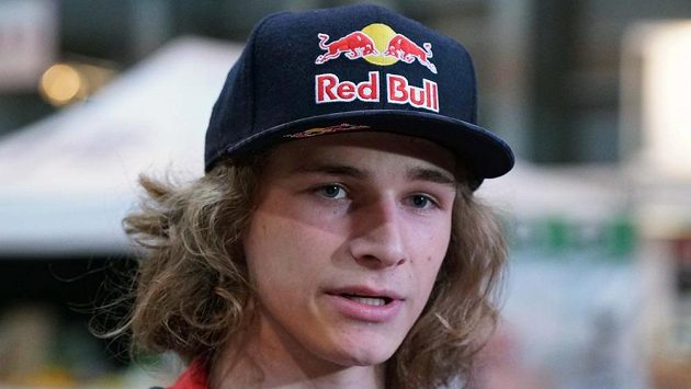 Motocyklový závodník Karel Hanika Motocyklový závodník Karel Hanika
