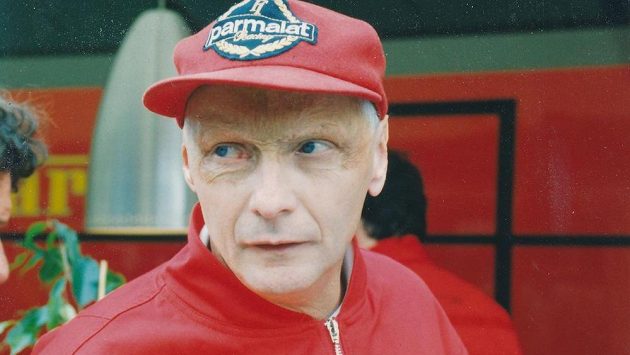 Niki Lauda na archivním snímku. Niki Lauda na archivním snímku.