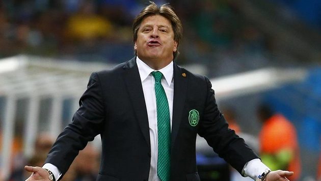Mexický kouč Miguel Herrera. Mexický kouč Miguel Herrera.