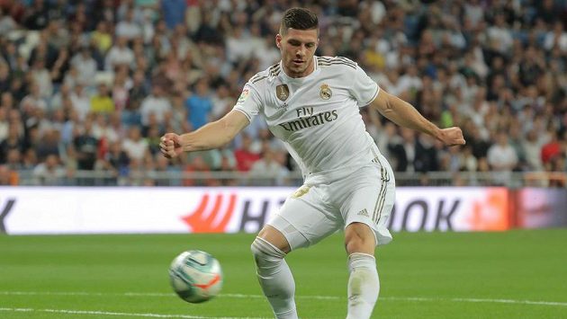 Fotbalista Realu Luka Jovič. Fotbalista Realu Luka Jovič.