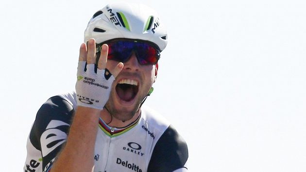 Britský cyklista Mark Cavendish si v sobotu dojel pro čtvrté etapové vítězství na letošní Tour. Britský cyklista Mark Cavendish si v sobotu dojel pro čtvrté etapové vítězství na letošní Tour.
