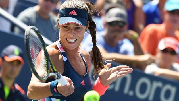 Srbská tenistka Ana Ivanovičová na letošním US Open. Srbská tenistka Ana Ivanovičová na letošním US Open.