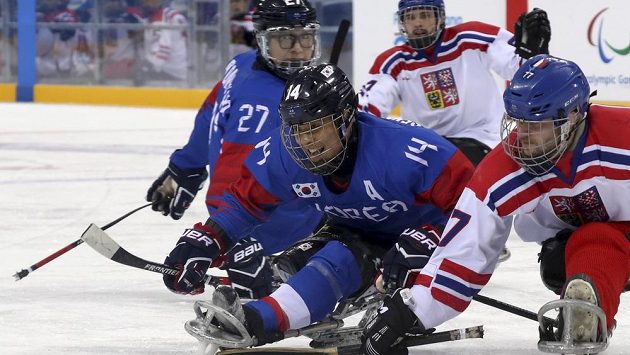 Čeští sledge hokejisté prohráli na paralympiádě s Koreou 2:3 v prodloužení. Čeští sledge hokejisté prohráli na paralympiádě s Koreou 2:3 v prodloužení.