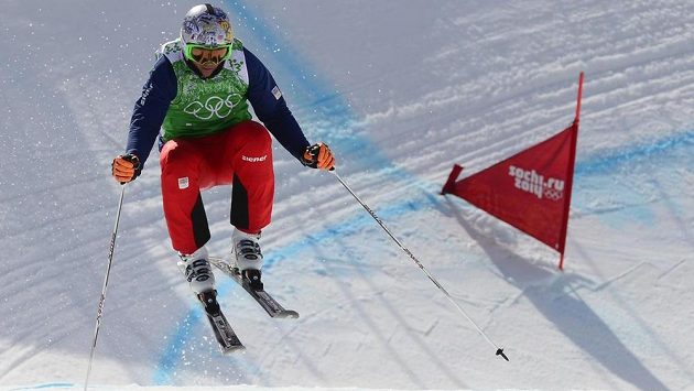Skikrosař Tomáš Kraus na olympiádě v Soči. Skikrosař Tomáš Kraus na olympiádě v Soči.