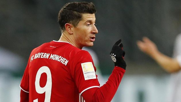 Ostrostřelec Bayernu Robert Lewandowski. Ostrostřelec Bayernu Robert Lewandowski.