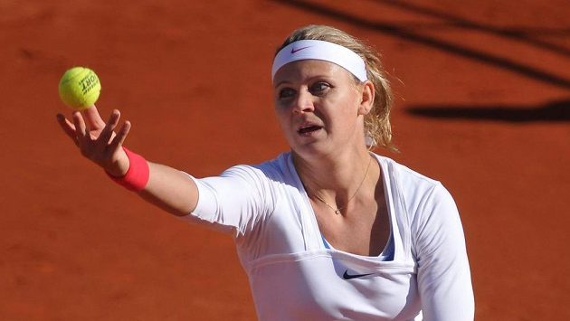 Lucie Šafářová ve Španělsku během fedcupového duelu s domácí reprezentací. Lucie Šafářová ve Španělsku během fedcupového duelu s domácí reprezentací.