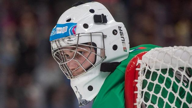 Český hokejový brankář Štěpán Maleček na Olympijských hrách mládeže v Lausanne. Český hokejový brankář Štěpán Maleček na Olympijských hrách mládeže v Lausanne.