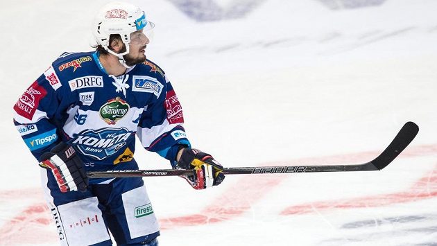 Útočník brněnské Komety Martin Zaťovič. Útočník brněnské Komety Martin Zaťovič.