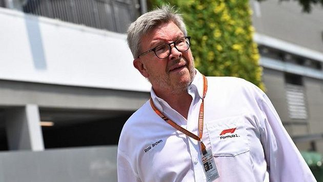 Sportovní šéf formule 1 Ross Brawn. Sportovní šéf formule 1 Ross Brawn.
