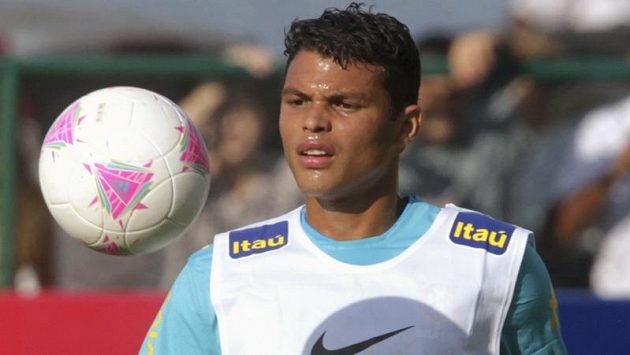 Brazilský obránce Thiago Silva. Brazilský obránce Thiago Silva.