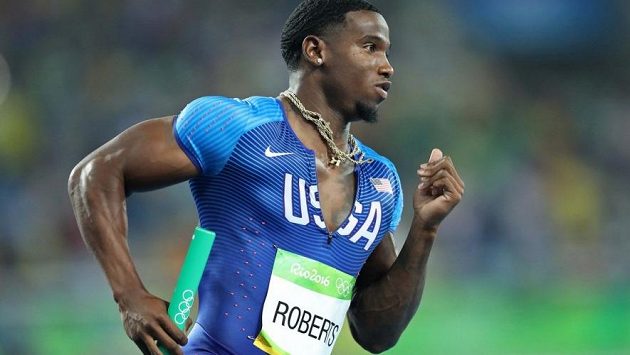 Gil Roberts na olympijských hrách v Riu. Gil Roberts na olympijských hrách v Riu.