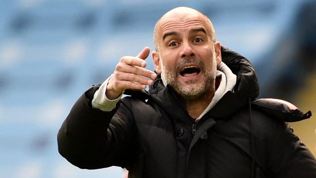 Trenér anglického klubu Pep Guardiola byl pořádně rozčílený. Trenér anglického klubu Pep Guardiola byl pořádně rozčílený.