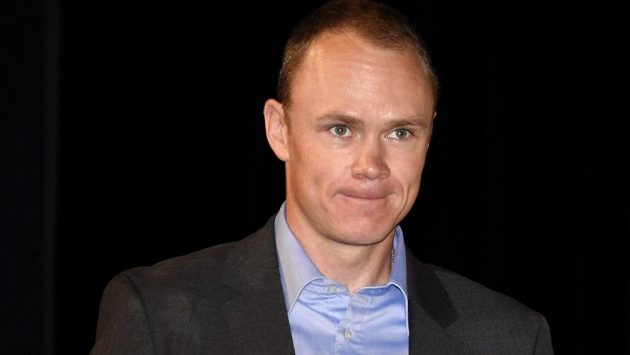 Chris Froome sledoval, jakou trasu připravili organizátoři Tour de France. Chris Froome sledoval, jakou trasu připravili organizátoři Tour de France.