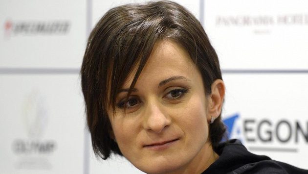 Rychlobruslařka Martina Sáblíková. Rychlobruslařka Martina Sáblíková.