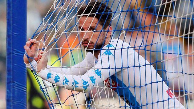 Dries Mertens z Neapole. Dries Mertens z Neapole.