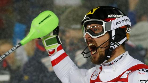 Marcel Hirscher triumfoval ve Schladmingu. Marcel Hirscher triumfoval ve Schladmingu.