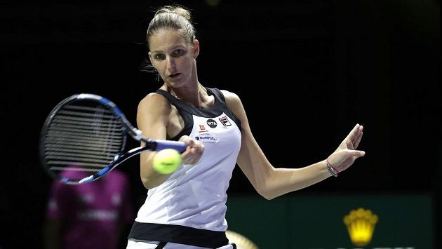 Karolína Plíšková na Turnaji mistryň. Karolína Plíšková na Turnaji mistryň.